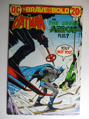 Brave and Bold #106, Batman & Green Arrow, Two Face, F/VF, 7.0, White Pages