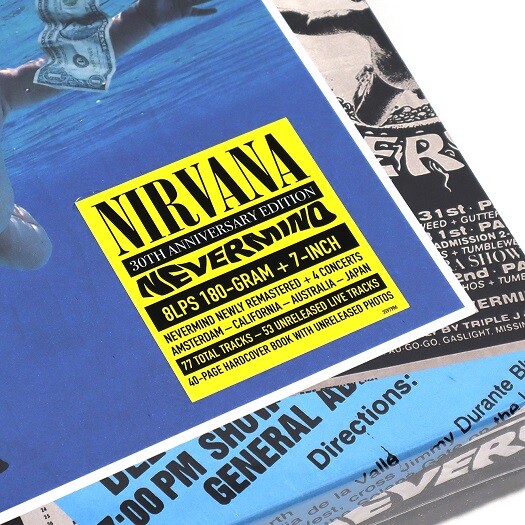 04▢NIRVANA NEVERMIND 30th IY0507-6 Nirvana - Nevermind (30th Anniversary)[Super Deluxe 5 CD/Blu