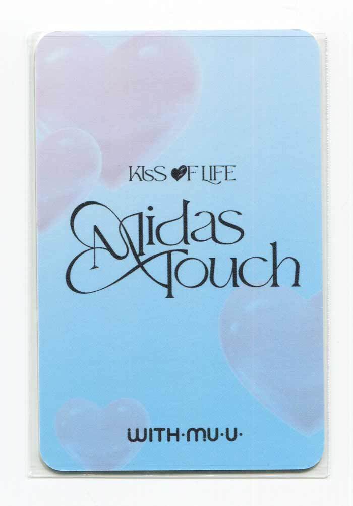 KISS OF LIFE - MIDAS TOUCH [WITHMUU] 2nd LUCKY DRAW EXCLUSIVE