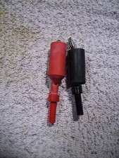 4mm Alligator Test Leads Black / Red