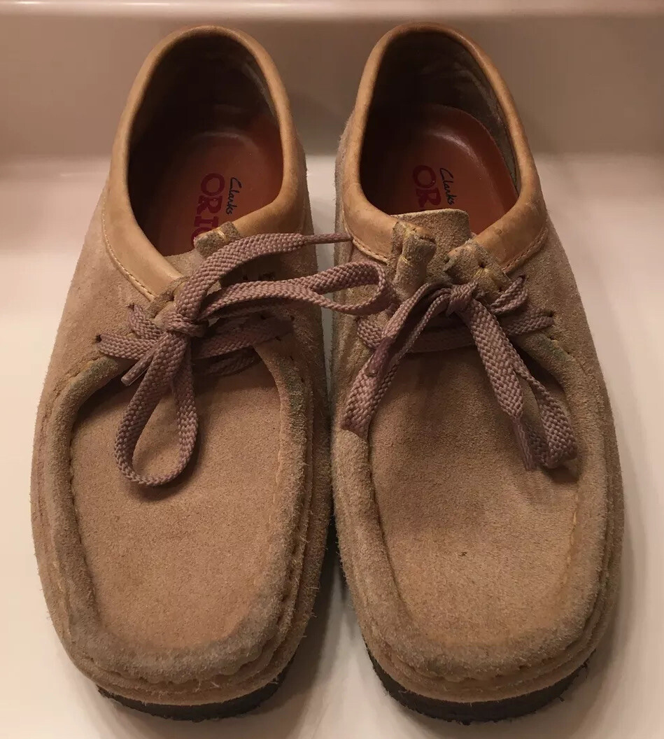 wallabee sand suede