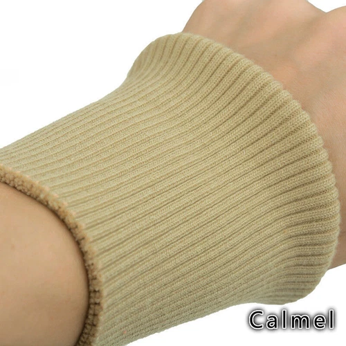 Cotton Thick Stretch Knit Sweater Arms Cuff Leg Rib Jersey Ribbed Trim Fabric - Picture 20 of 60
