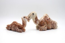 kleines Kamel aus Onyx Marmor geschnitzt bunt massiv (das Große anderes Angebot)