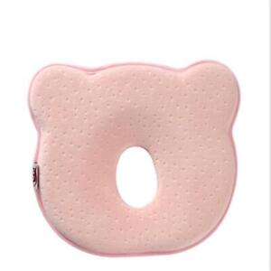 Baby Kids Pillow Memory Velvet Prevent Flat Head Anti Roll Support Neck T