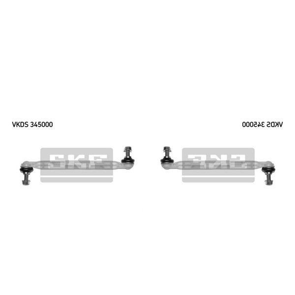 SKF 2X Koppelstange Stabilisator FüR Opel Astra H L48 A04 Zafira B A05 F75_-image