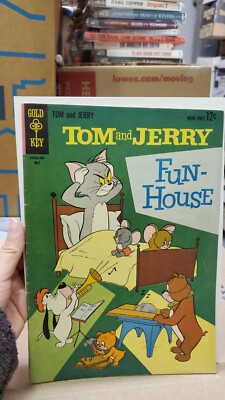 Tom and Jerry Fun-House #215 Gold Key 1963 Comic Book