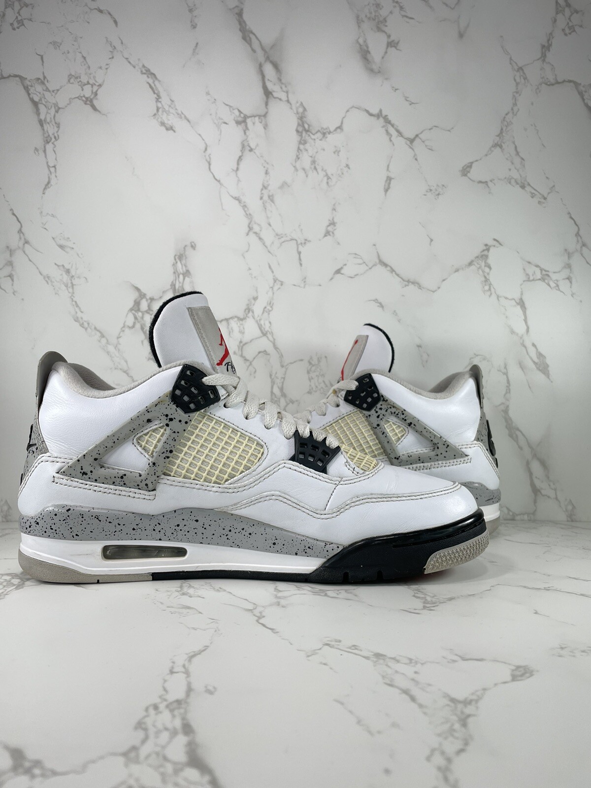 Size 8 - Jordan 4 Retro OG White Cement 
