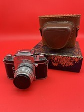 VTG Jhagee Dresden EXA E. Ludwig Meritar 1:2.9 f 50mm Lens USSR Occupied Germany