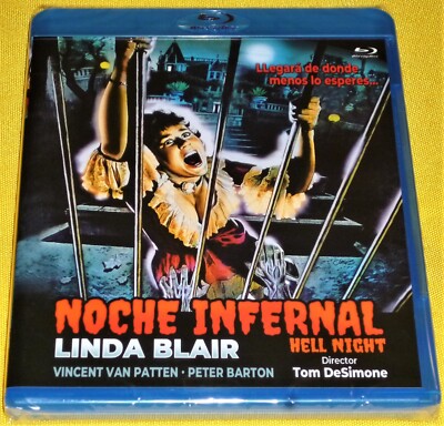 NOCHE INFERNAL (1981) Hell Night [BLURAY] English . Español - Precintada Sealed