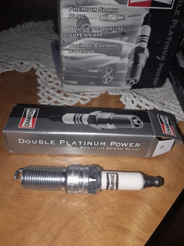 4 Pk New Double Platinum Power Spark Plugs, Champion Spark Plugs, No. 7981 - Picture 4 of 7