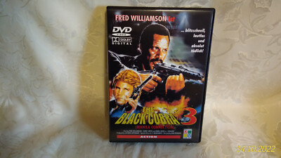 The Black Cobra 3 (Manila Connection) // DVD Film - Fred Williams