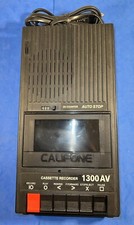 Califone Model 1300 AV Cassette Player Recorder Tested Works