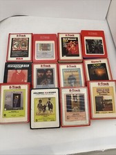 8 Track Tapes Lot Of 12- Doobie Brothers, Seals And Croft, Neil Diamond- more