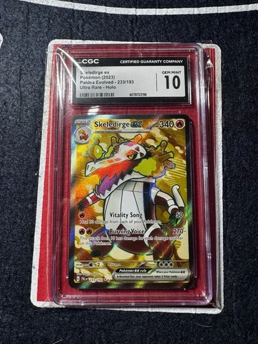 Skeledirge ex 272/193 – Paldea – CGC 10 GEM MINT