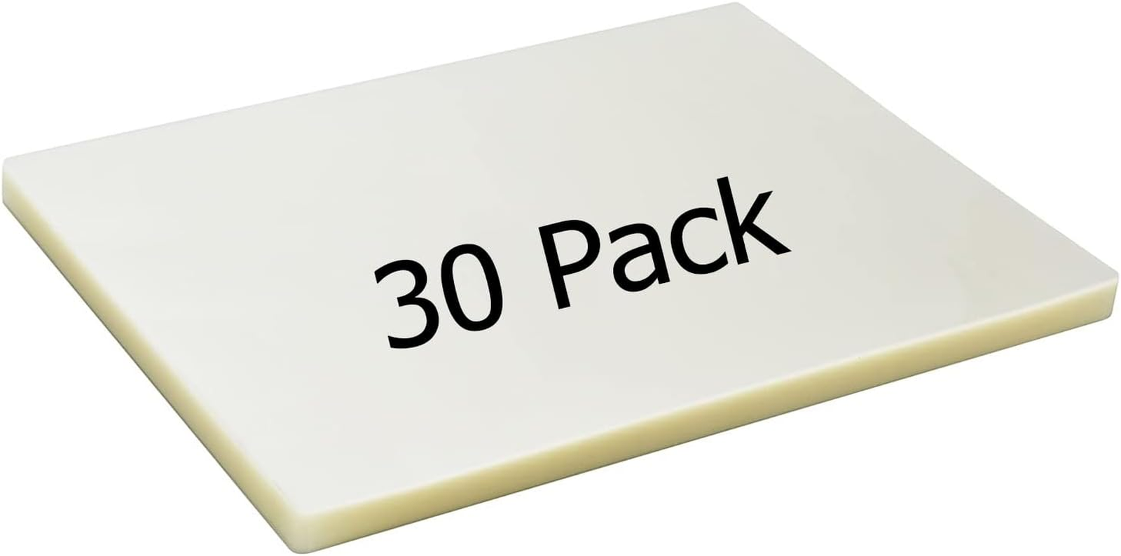 5 Mil Thermal Laminating Sheets 30 Packs, 9” X 11.5” Clear Laminating Pouches Ho