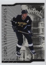 1998 Upper Deck Lord Stanley's Heroes Die-Cut Quantum /2000 Mike Modano HOF 0q3