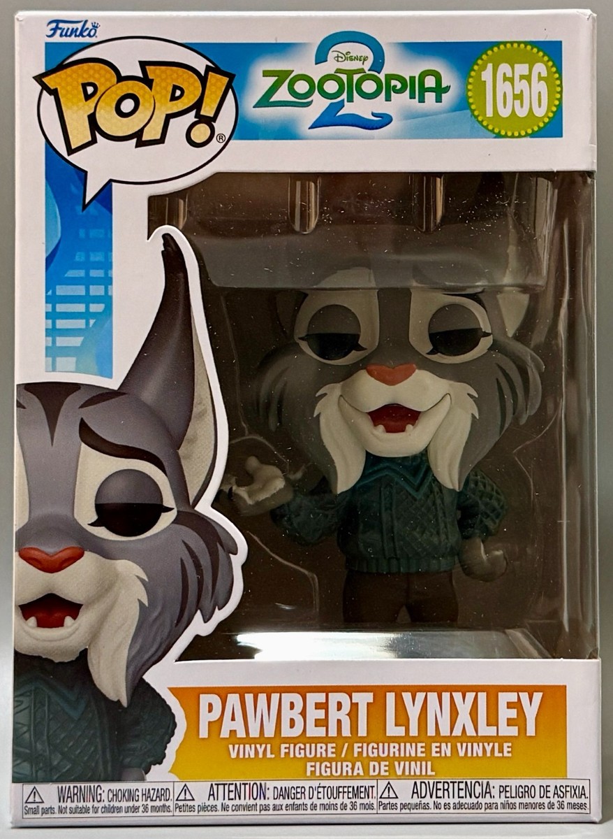 Funko Pop! Disney Zootopia 2 Pawbert Lynxley #1656 | eBay