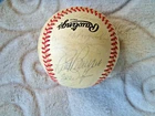 1985 San Diego Padres team signed baseball ball autograph Tony Gwynn Gossage