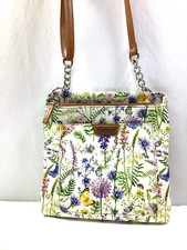 Koltov "Secret Garden" Crossbody Purse, Multiple Compartments