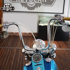 Monkey Bar Ape Hangers Handlebar for Harley D...