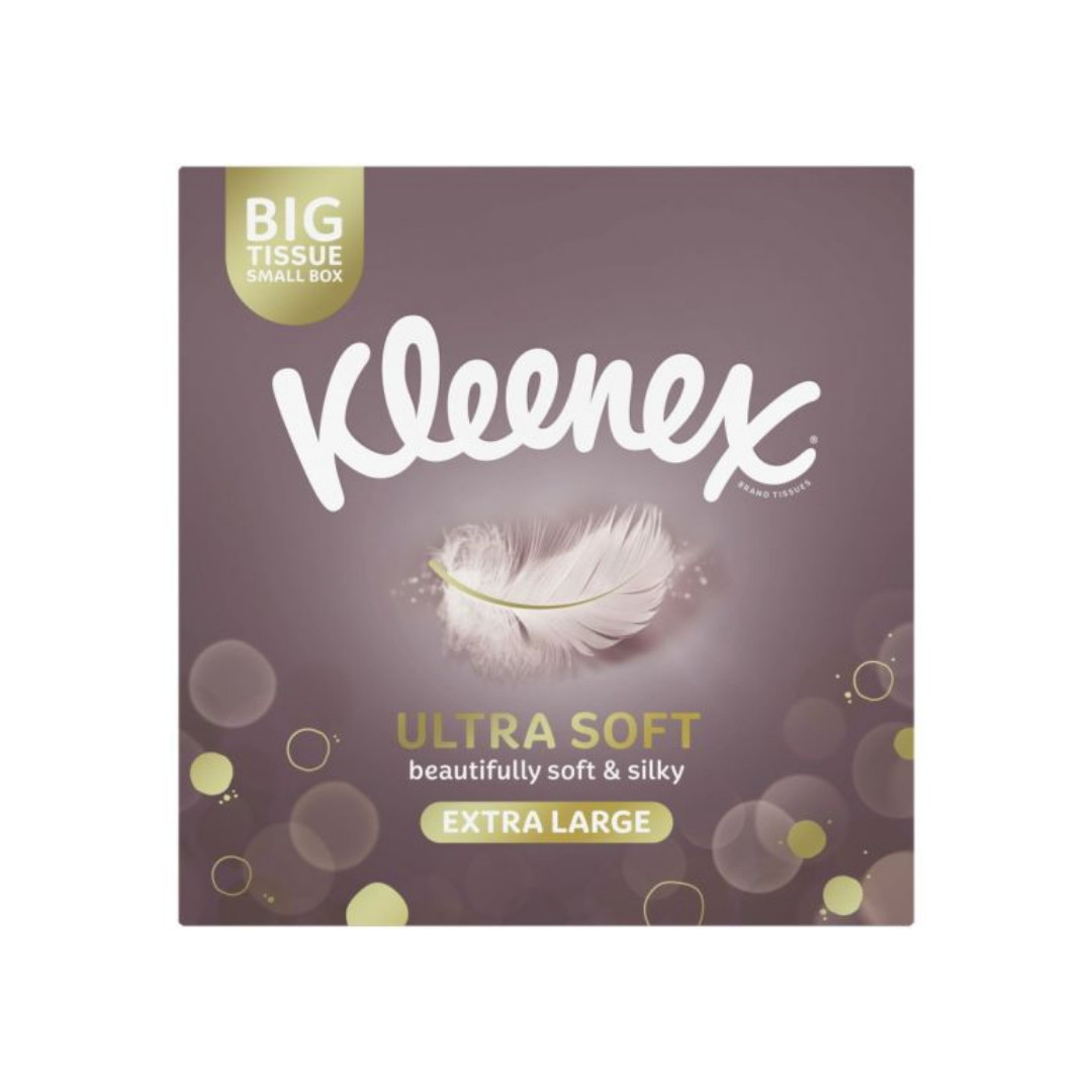 Kleenex Ultra Soft & Silky Extra Large Tissues 40 Sheets