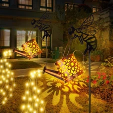 Solar Garden Lights Flower-shaped Lights Watering Can Lights Outdoor Waterproof
