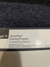 Apple IIe IIc MOUSEPAINT 1984 original 5.25" Diskware 680-0239-A