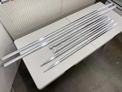 1961-1962 Chevy Impala インパラ ドアベントモールディング 1962 CHEVY IMPALA 2 DOOR SS Super Sport BODY SIDE MOLDING SET 6PC