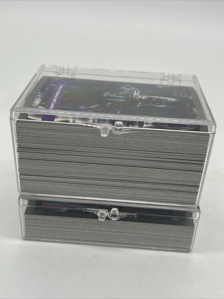 1991 Terminator 2 Impel Full Complete Set 140 Trading Cards W/Cases - Image 3 of 4