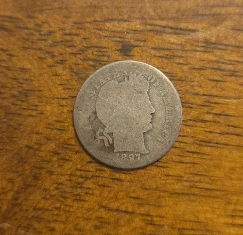 1897-S Barber Dime
