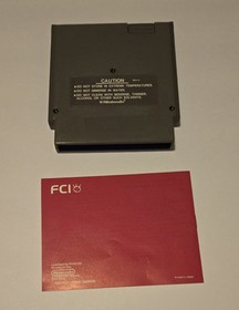 MagMax Nintendo NES USED Cartridge & Manual Sleeve Authentic VTG Video Game 1988