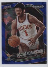 2024-25 Panini Prizm Black Legends Blue Ice 102/125 Oscar Robertson #296 HOF d4v
