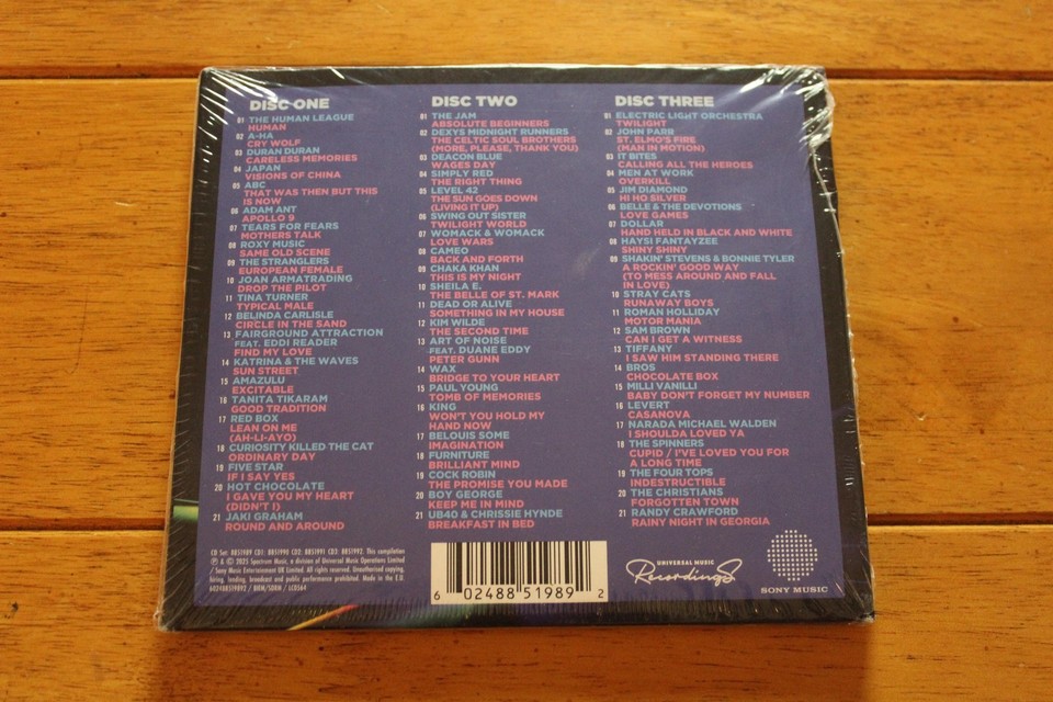 Pop Gems The 80s 3 CD Set Various Artists 80s Pop Compilation New ...