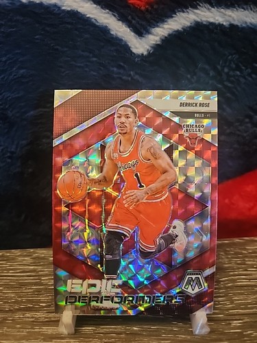 2024-25 Panini Mosaic - Epic Performers Derrick Rose #17 Mosaic Prizm
