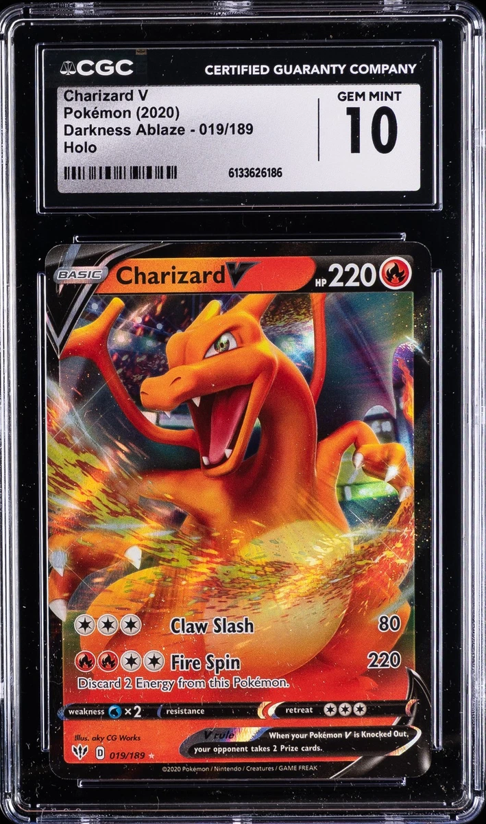 Charizard V Pokémon TCG Cards for sale