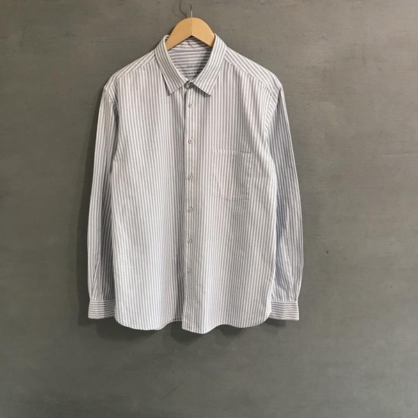 Men Boggi Milano Shirt White Cotton 44 / XXL / 52 #1VEJ