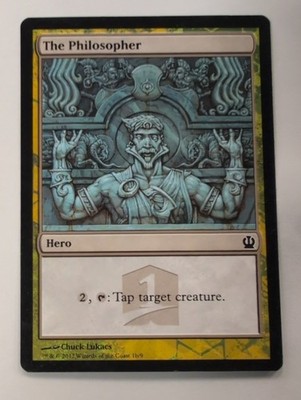 The Philosopher - The Hero's Path Promo - Magic the Gathering MTG Nice!