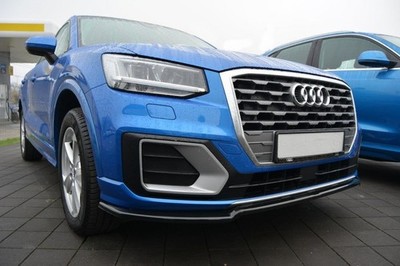 Maxton Design Frontlippe passend für Audi Q2 Mk.1 schwarz Hochglanz