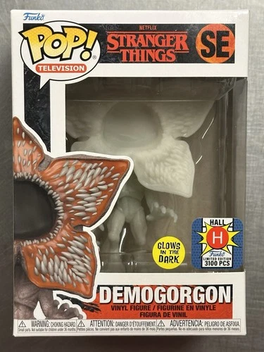 STRANGER THINGS HALL H GLOW IN THE DARK DEMOGORGON FUNKO POP VINYL FIGURE 3100