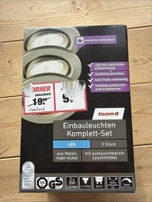Komplett-Set von Toom LED-Einbauleuchten Stufenlos dimmbar, schwenkbare Spots