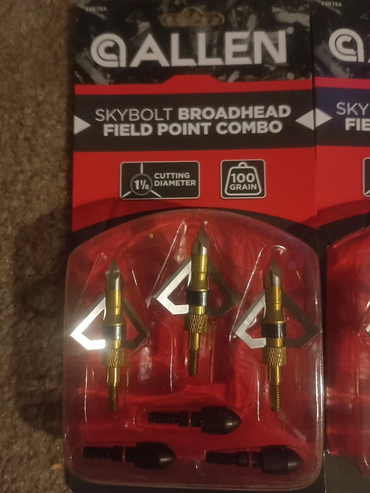 Lote de 2 combo Allen Skybolt cabeça larga/ponto de campo  - Imagem 4 de 4