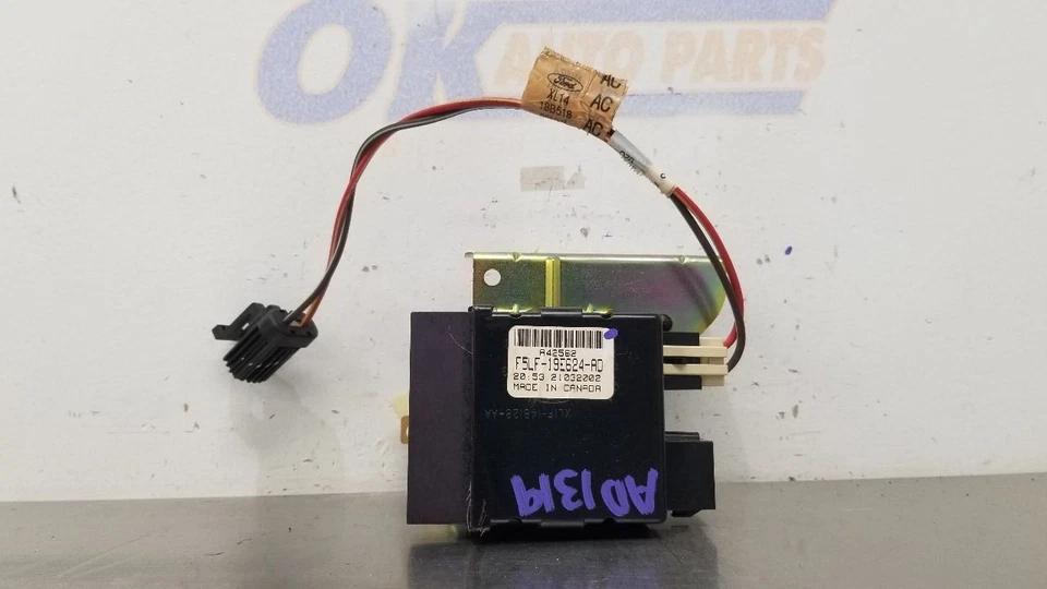 02 MÓDULO DE CONTROL DE TEMPERATURA CLIMATIZADA FORD F150 F5LF19E624AD Foto 4 de 4