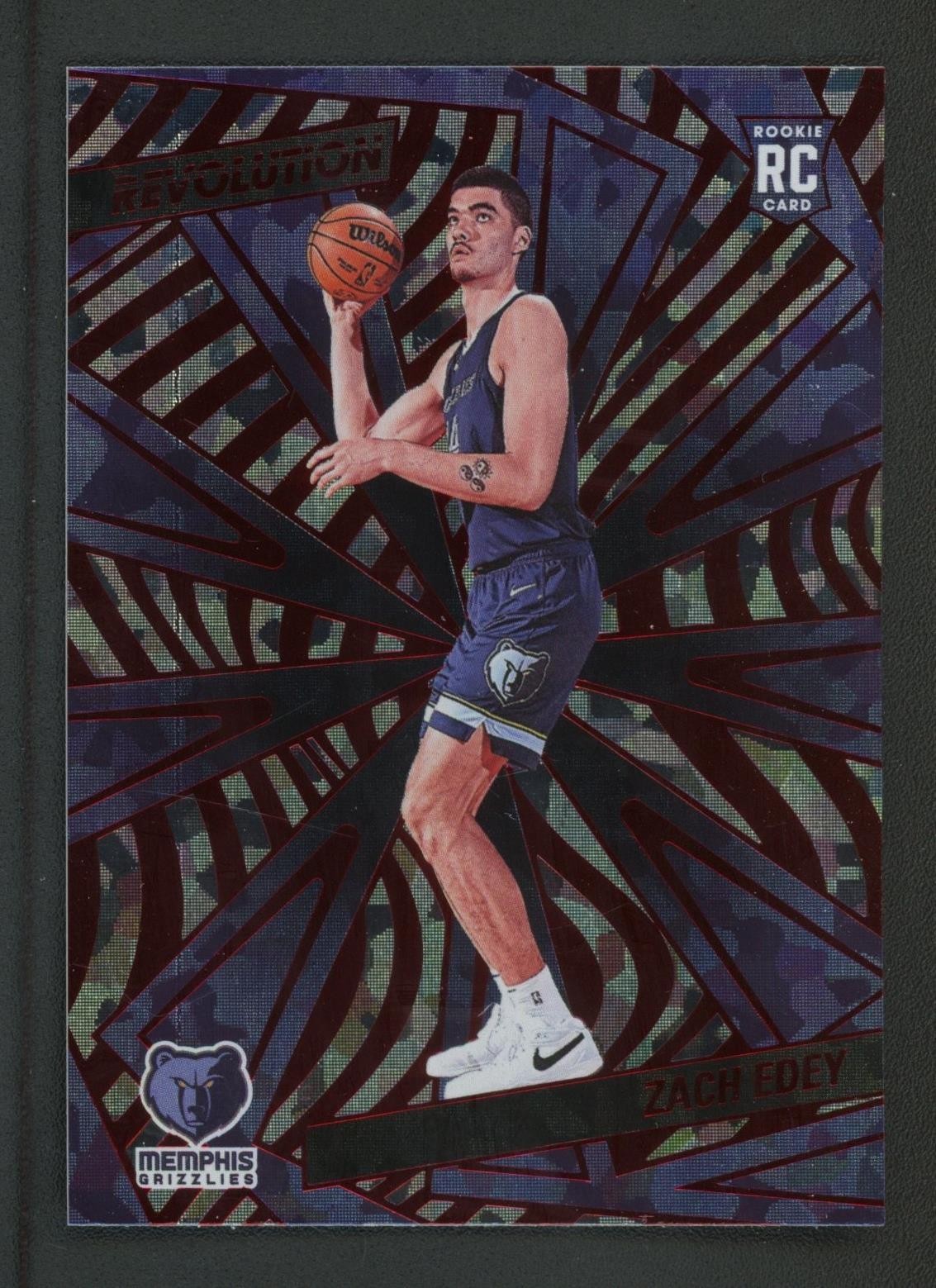 2024-25 ZACH EDEY PANINI REVOLUTION CHINESE NEW YEAR ROOKIE RC #134