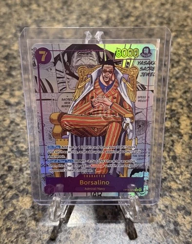 🔥MANGA🔥 One Piece Card Game OP16 Time Of Battle Borsalino OP16-073 English