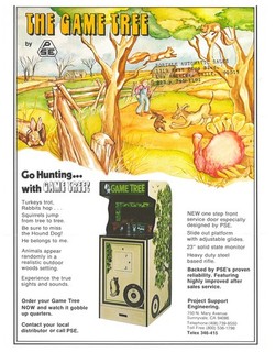 The Game Tree PSE Video Arcade Flyer / Brochure / Ad - Hard to Find