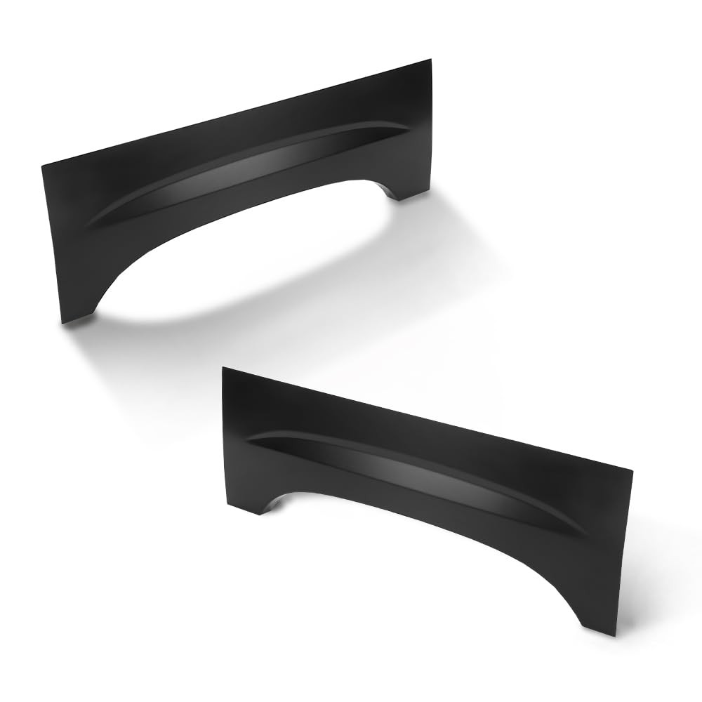 Rear Upper Wheel Arch Repair Panels Pair, Black