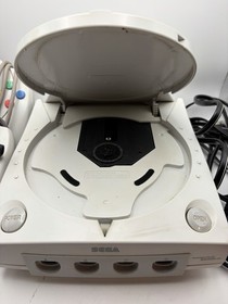 Sega Dreamcast Game Console Bundle HKT-3020 W/ 2 OEM Controllers - Tested