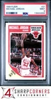 1989 FLEER #21 MICHAEL JORDAN BULLS HOF PSA 9