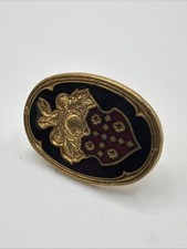 Packard Family Crest Pin Vintage Rare Emblem Motor Car Swan