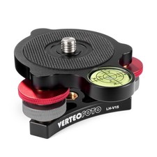 VERTECFOTO  Upgraded  Tripod Leveling Base Bigger Bubble Level w/Crosshair, ...